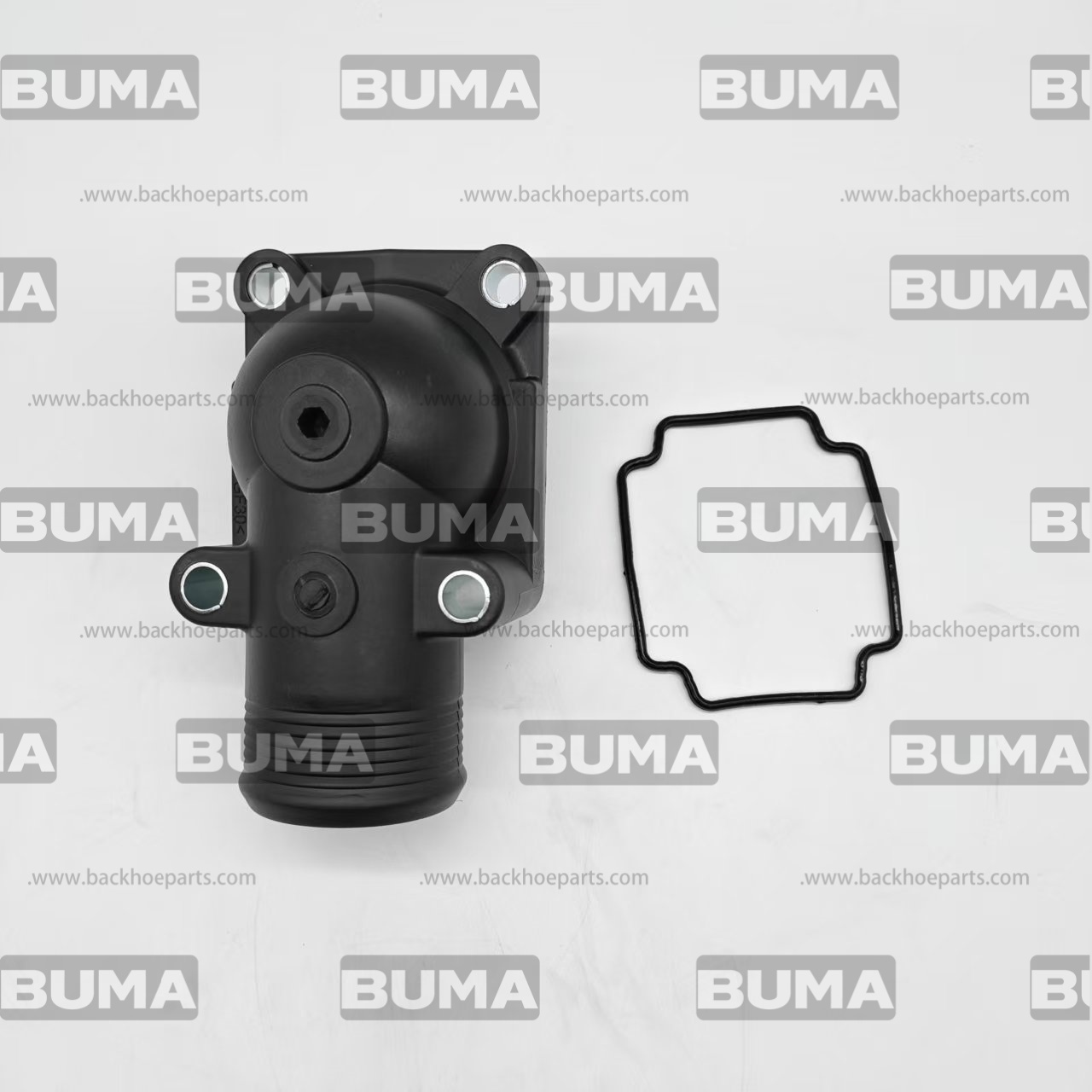 02/202467 Connector, water outlet For JCB