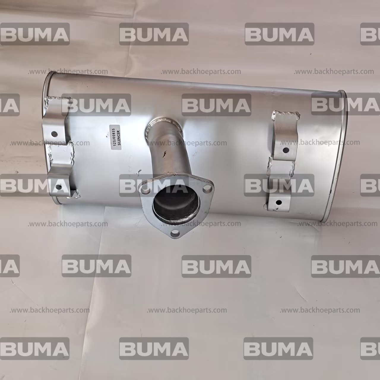 123/05935 EXHAUST SILENCER TURBO For JCB